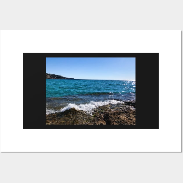 Sea view Ibiza Wall Art by simplythewest